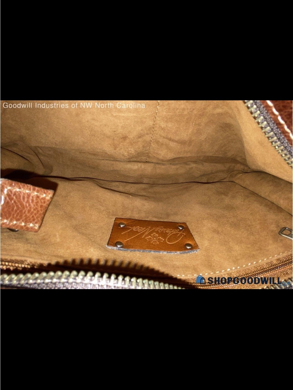 Patricia Nash London Saddlebag European Map Leather Crossbody Shoulder Purse - Picture 11 of 15